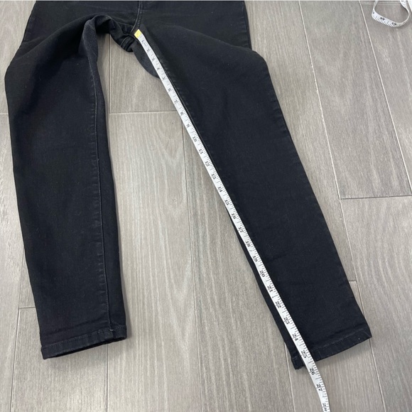 Everlane The Authentic Stretch High Rise Skinny Ankle Jeans Black Size 29 - Picture 14 of 15